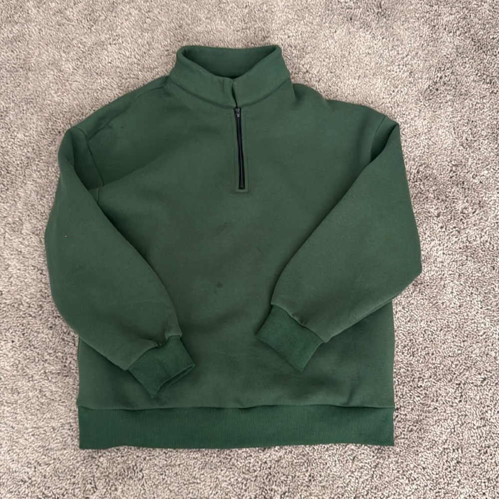 Imperfect Green Zip